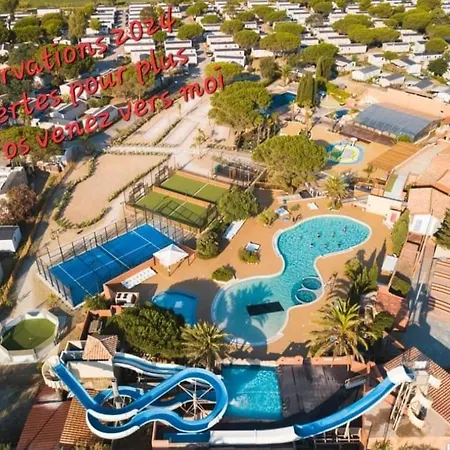 Mobilhome Soleia Neuf 2023 Mar Estang Siblu Village Canet-En-Roussillon Exterior photo