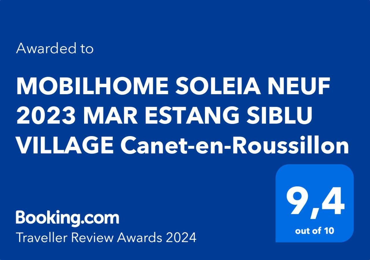 Campsite Mobilhome Soleia Neuf 2023 Mar Estang Siblu Village